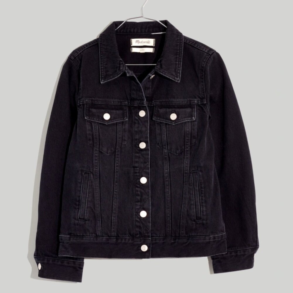 Madewell The Jean Jacket in Lunar Wash Medium